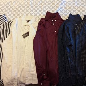 Dress shirts 5-pack